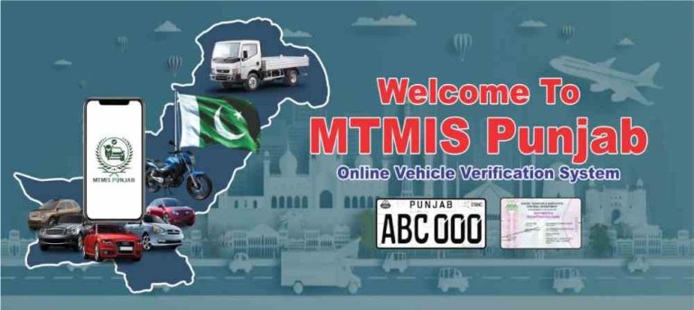 MTMIS Punjab – Online Vehicle Verification By CNIC 2025